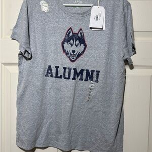 League Gray Huskies Alumni Graphic Tee